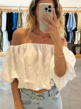 Gillia White Nani Off Shoulder Top